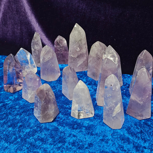 Amethyst Points mini towers